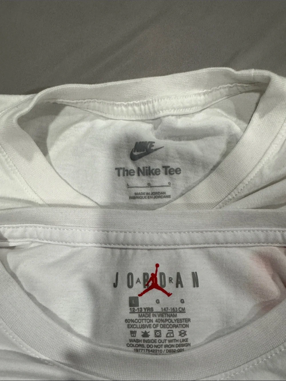Nike white short